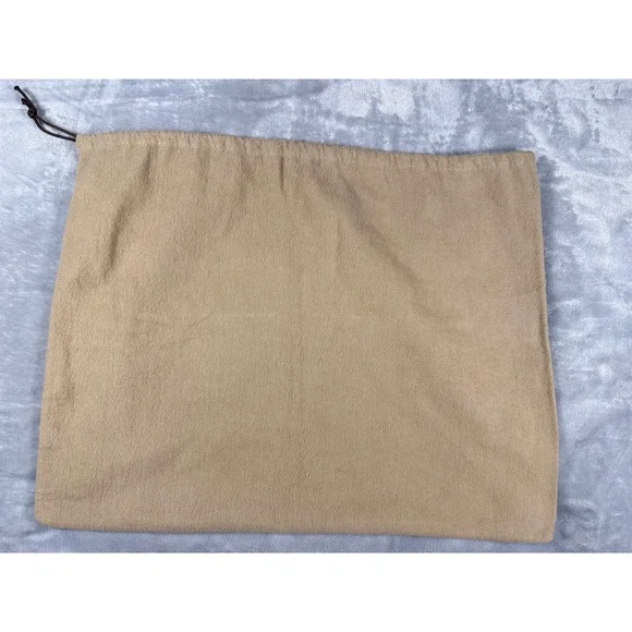 Bottega Veneta Tan Cotton Drawstring Dust Bag 18X14.75 Made in Italy - Picture 2 of 6
